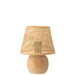 Tafellamp Naturel Rotan 17 cm-Tafellampen-J-Line