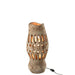 Tafellamp Naturel Willow hout 24 cm 24x24x49 cm-Tafellampen-J-Line