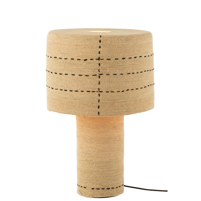 Tafellamp Naturel Zeegras 38 cm 38x38x60 cm-Tafellampen-J-Line