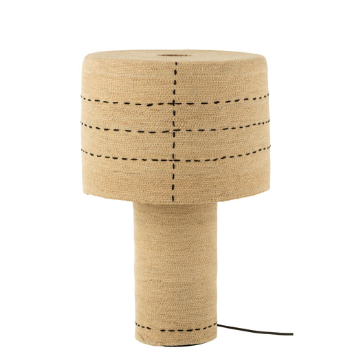 Tafellamp Naturel Zeegras 38 cm 38x38x60 cm-Tafellampen-J-Line
