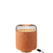 Tafellamp Oranje Beech hout 27 cm 27x27x34.5 cm-Tafellampen-J-Line