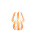 Tafellamp Oranje Glas S 11 cm-Tafellampen-J-Line