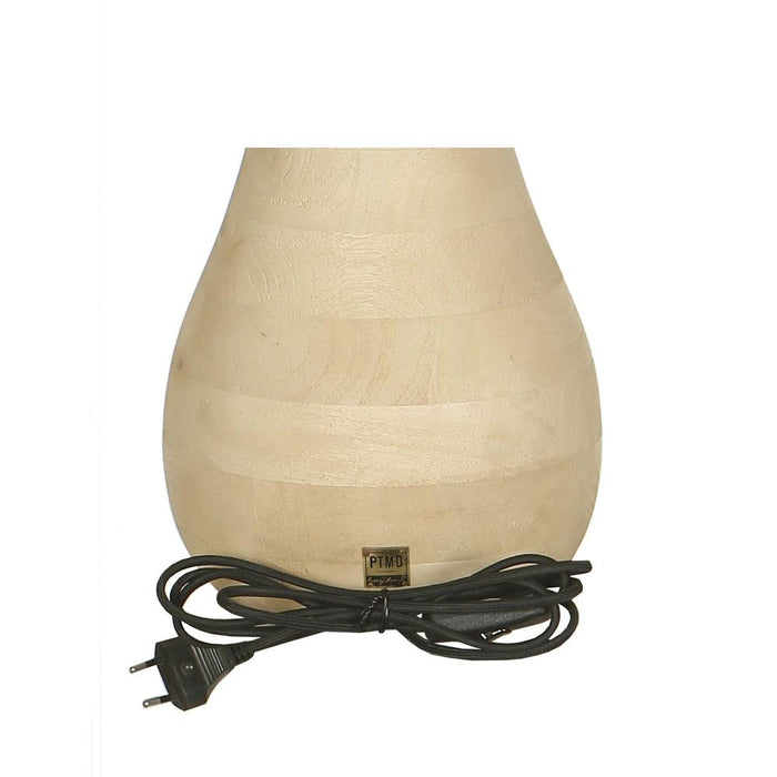 Tafellamp Peake Mangohout Beige 49 cm-PTMD