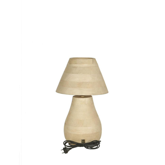 Tafellamp Peake Mangohout Beige 49 cm-PTMD
