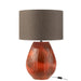 Tafellamp Rood Clay L 56 cm-Tafellampen-J-Line