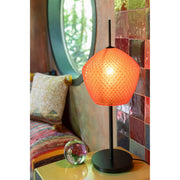 Tafellamp Rood Metaal 23 cm 23x23x60 cm-Tafellampen-J-Line
