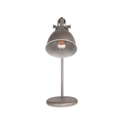 Tafellamp Spot Handzame Metaal Burned Steel 28x18x50 cm-Tafellampen-LABEL51