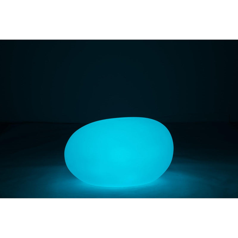 Tafellamp Steen Buiten Kunststof, Polypropylene, Metaal Wit-Tafellampen-J-Line