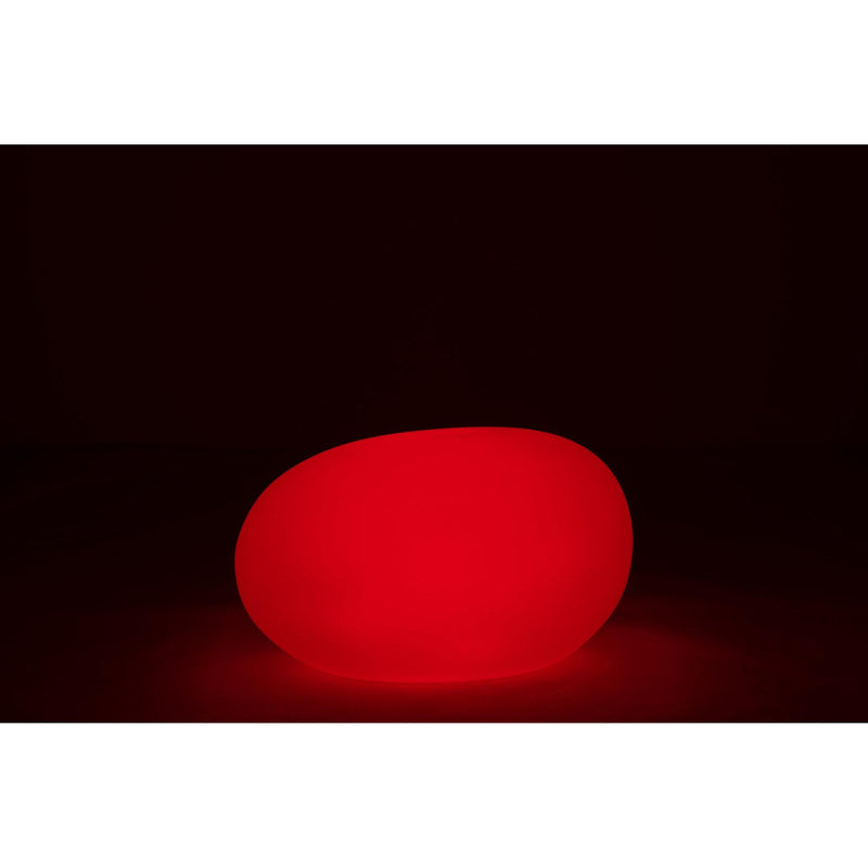 Tafellamp Steen Buiten Kunststof, Polypropylene, Metaal Wit-Tafellampen-J-Line