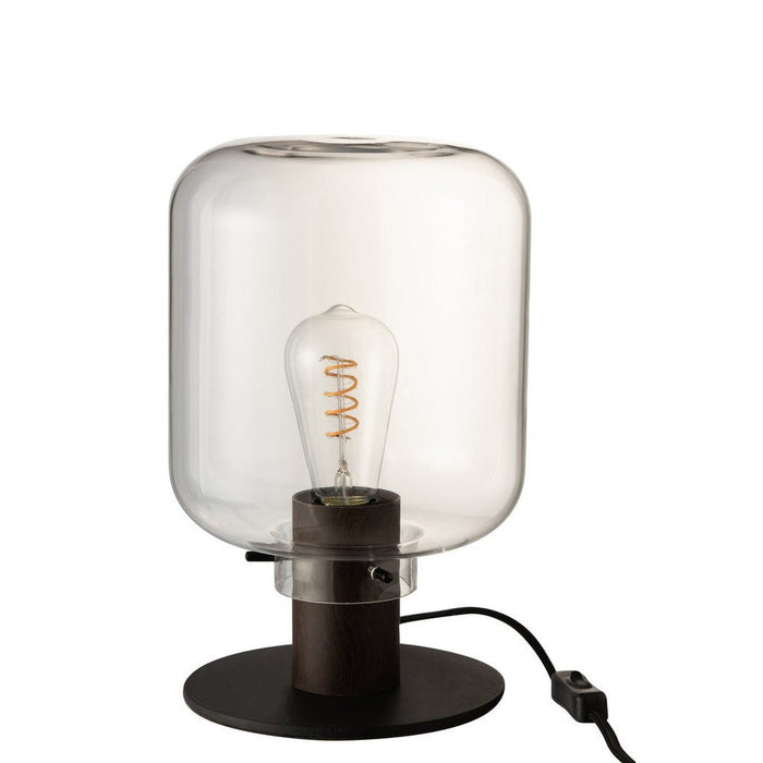 Tafellamp Transparant Keramiek 20 cm-Tafellampen-J-Line