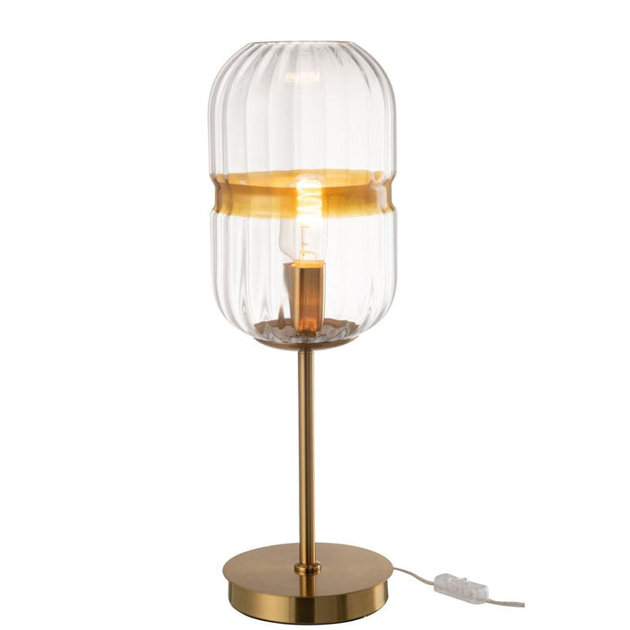 Tafellamp Transparant Kunststof 20 cm-Tafellampen-J-Line