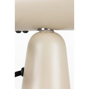 Tafellamp Vesper Heeft Iron Beige 18.5x8.5x26 cm-Bureaus-Creating Home