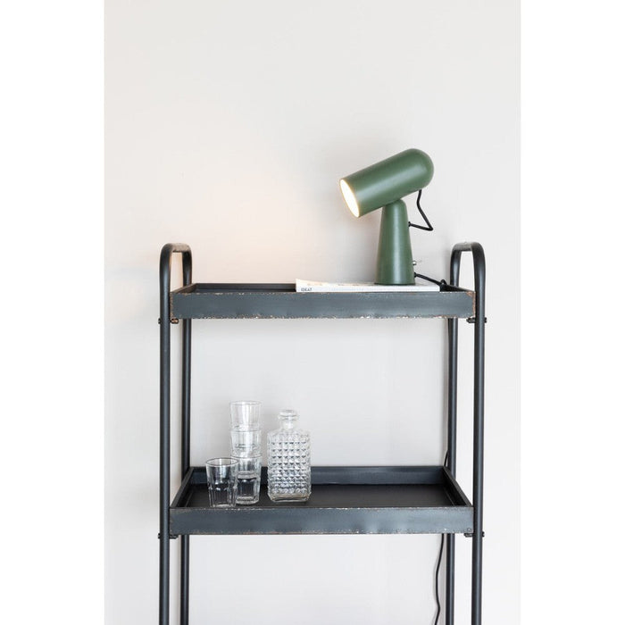 Hanglamp Vesper Metaal Groen 18.5x8.5 cm E27-Tafellampen-Creating Home