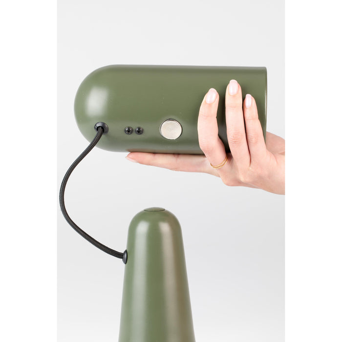 Tafellamp Vesper Metaal Groen 18.5x8.5x26.5 cm-Tafellampen-Creating Home