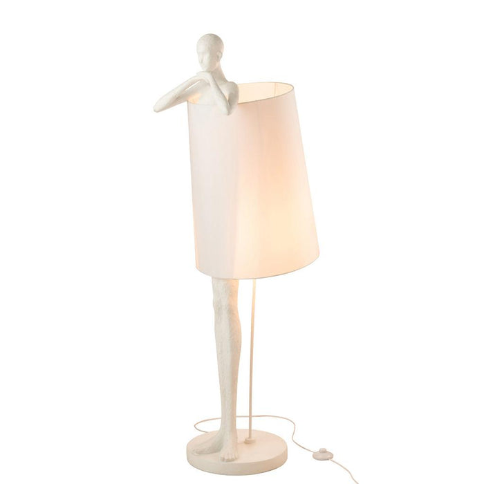 Tafellamp Wit Accelerant 35 cm-Tafellampen-J-Line