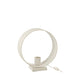 Tafellamp Wit Aluminium Cirkel 10 cm 10.5x28.5x32.5 cm-Tafellampen-J-Line