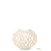 Tafellamp Wit Bamboe 32 cm 32x32x28 cm-Tafellampen-J-Line
