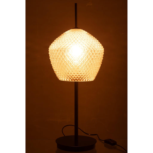 Tafellamp Wit Glas 23 cm Table Lamp-Tafellampen-J-Line