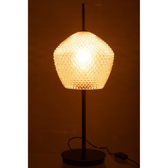 Tafellamp Wit Glas 23 cm Table Lamp-Tafellampen-J-Line