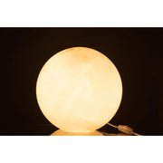 Tafellamp Wit Glas Rond 29 cm 29x29x28 cm-Tafellampen-J-Line
