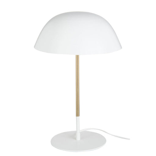 Tafellamp Wit Ijzer 30 cm-Tafellampen-J-Line