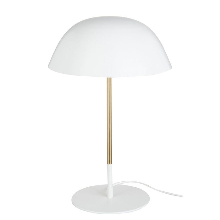 Tafellamp Wit Ijzer 30 cm-Tafellampen-J-Line