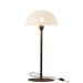 Tafellamp Wit Ijzer L 27 cm-Tafellampen-J-Line