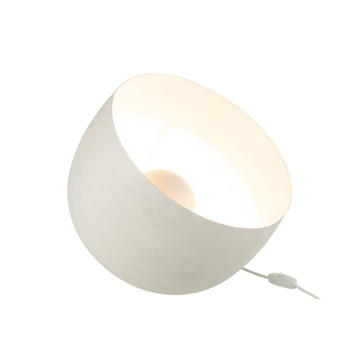 Tafellamp Wit Ijzer L 35 cm 35x35x32 cm-Tafellampen-J-Line