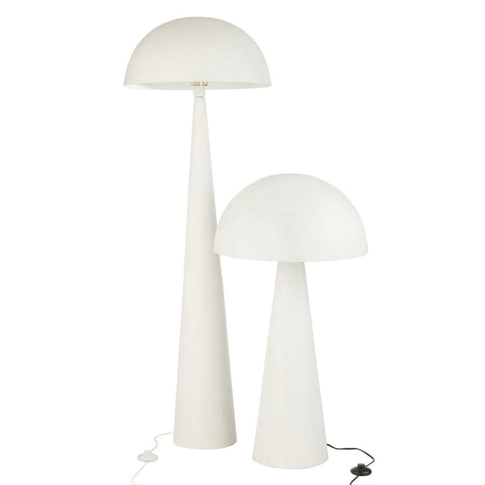 Tafellamp Wit Ijzer L 50 cm - Ijzer-Tafellampen-J-Line