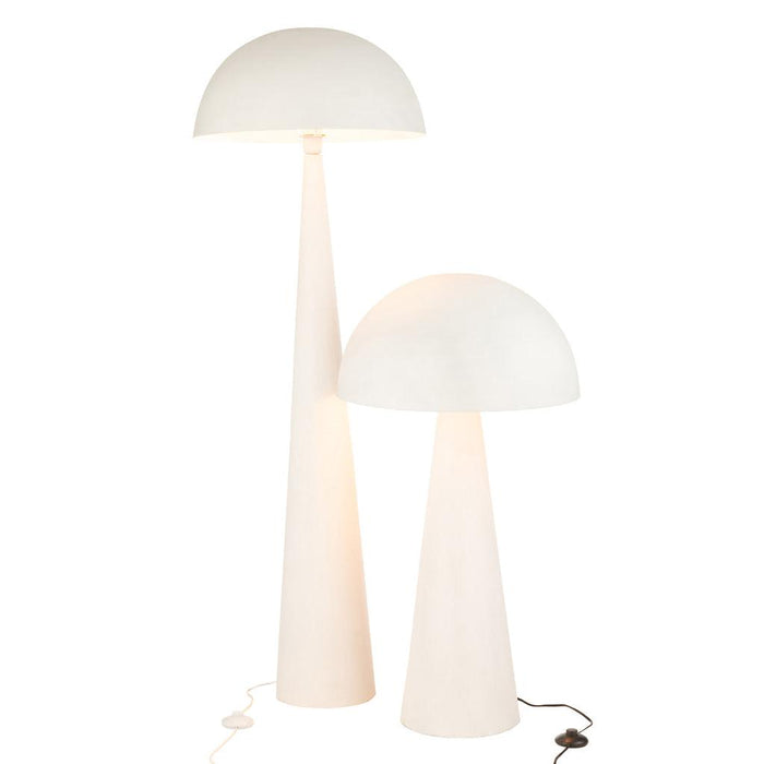 Tafellamp Wit Ijzer L 50 cm - Ijzer-Tafellampen-J-Line