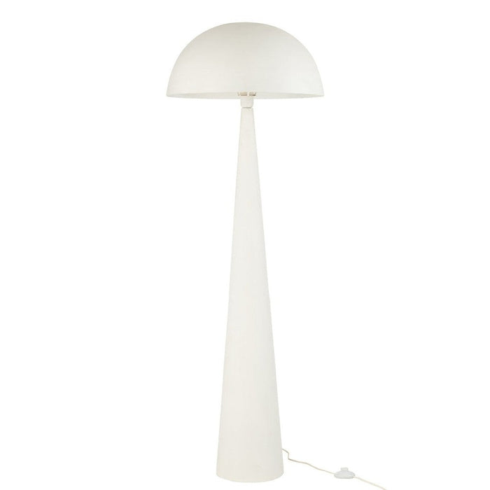 Tafellamp Wit Ijzer L 50 cm - Ijzer(100%) - 33152-Tafellampen-J-Line