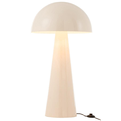 Tafellamp Wit Ijzer L 51 cm-Tafellampen-J-Line