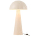 Tafellamp Wit Ijzer L 51 cm-Tafellampen-J-Line