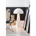 Tafellamp Wit Ijzer L 51 cm-Tafellampen-J-Line
