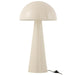 Tafellamp Wit Ijzer L 51 cm-Tafellampen-J-Line