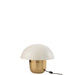 Tafellamp Wit Ijzer S 40 cm-Tafellampen-J-Line