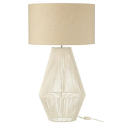 Tafellamp Wit Kunststof 45 cm 45x45x78 cm-Tafellampen-J-Line