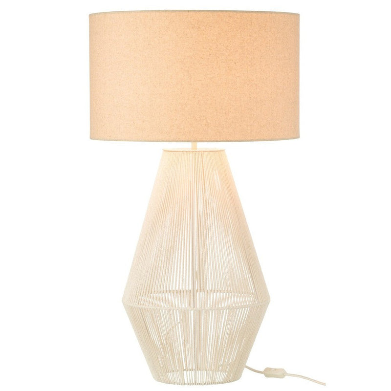 Tafellamp Wit Kunststof 45 cm 45x45x78 cm-Tafellampen-J-Line
