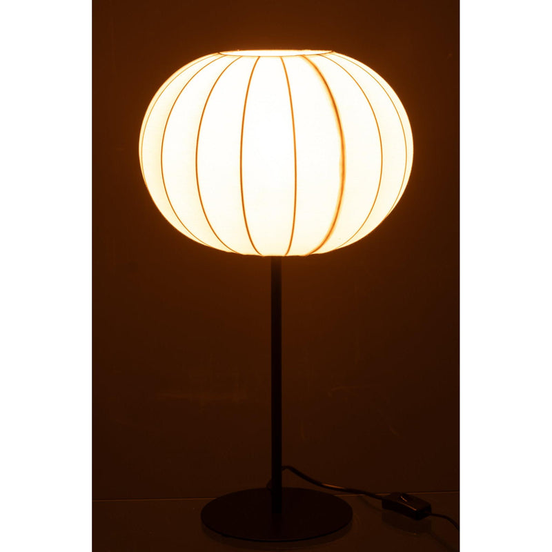Tafellamp Wit Metaal L 30 cm 30x30x53.5 cm-Tafellampen-J-Line