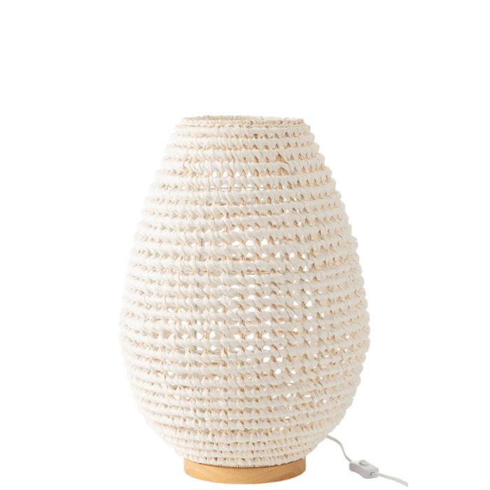 Tafellamp Wit Paper 38 cm-Tafellampen-J-Line