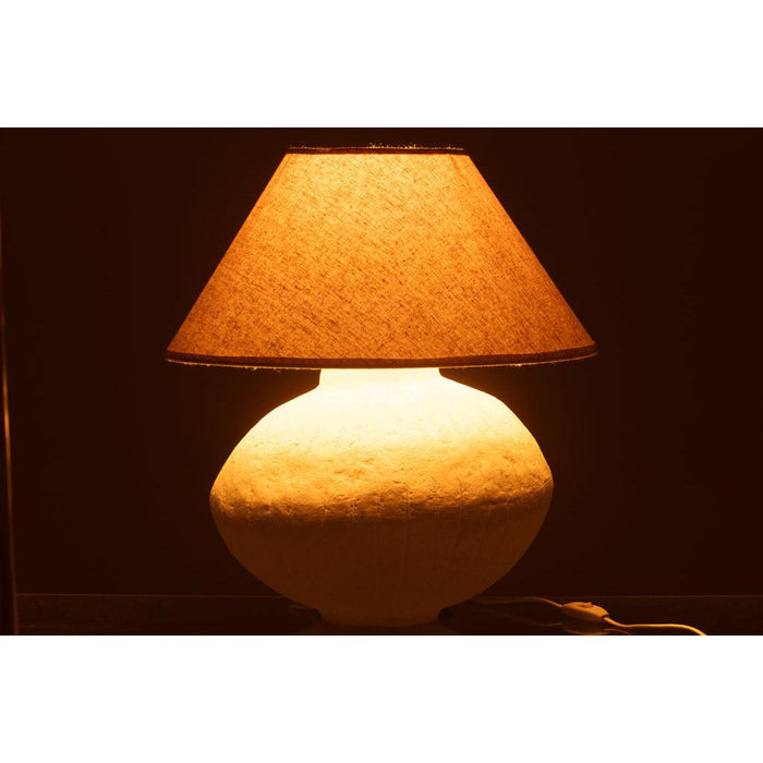 Tafellamp Wit Paper 45 cm 45x35x52 cm-Tafellampen-J-Line