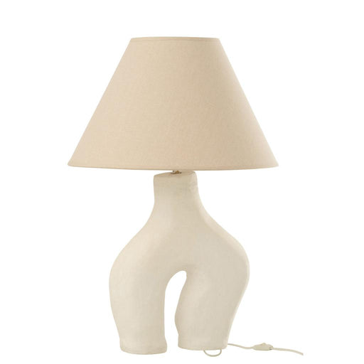 Hanglamp Lampenkap Wit Paper 45 cm 45x35x70 cm-Hanglampen-J-Line