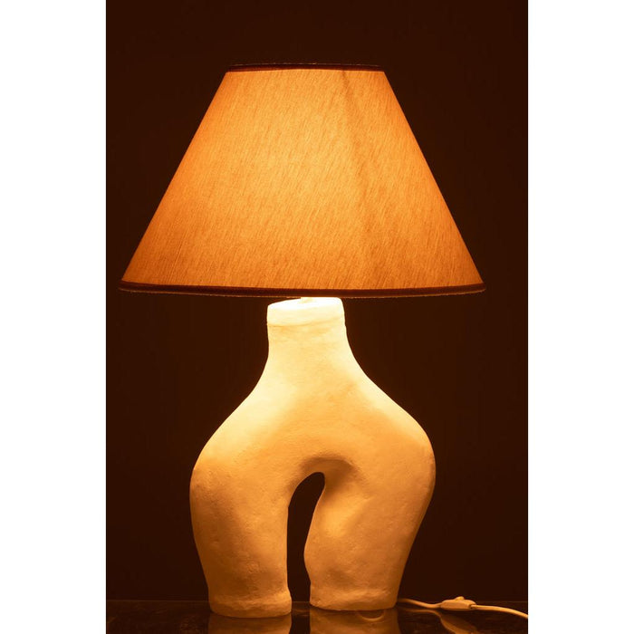 Hanglamp Lampenkap Wit Paper 45 cm 45x35x70 cm-Hanglampen-J-Line
