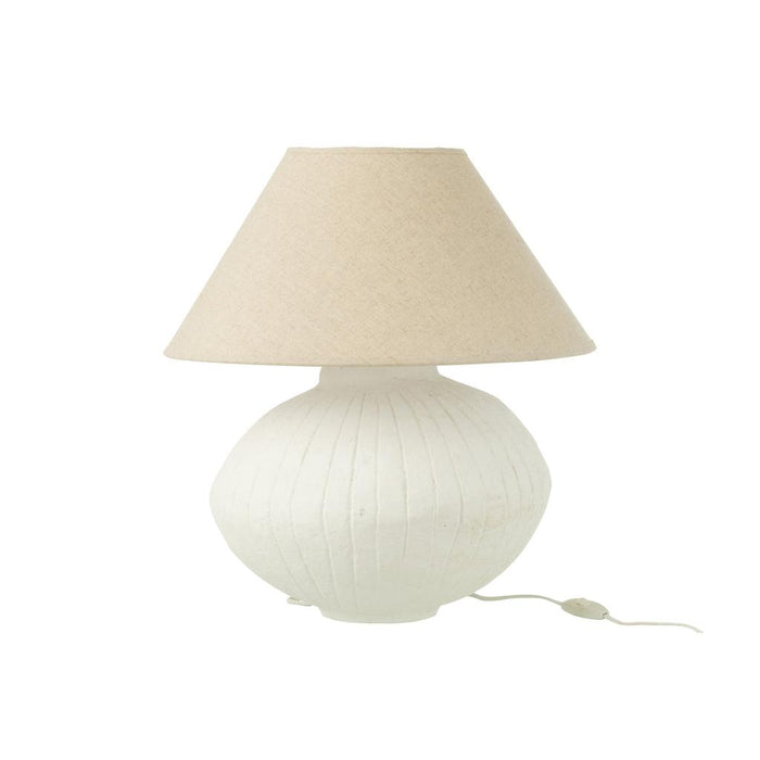 Tafellamp Wit Paper 45 cm-Tafellampen-J-Line
