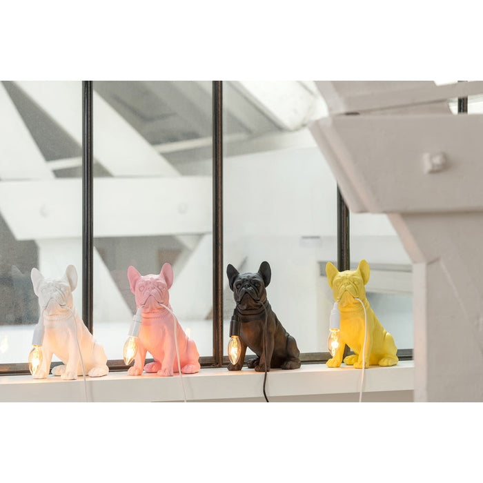 Tafellamp Wit Polykunsthars 15 cm 15x25x29 cm-Tafellampen-J-Line