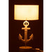 Tafellamp Wit Polykunsthars 28 cm 28x28x58 cm-Tafellampen-J-Line