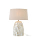 Tafellamp Wit Shell 25 cm 25.4x48.3x67.3 cm-Tafellampen-J-Line