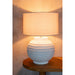 Tafellamp Wit Stof 46 cm Table Lamp-Tafellampen-J-Line