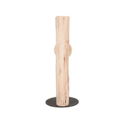 Tafellamp Woody Rechthoekige Hout Naturel 18x18x45 cm-Tafellampen-LABEL51