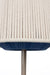 Tafellamp Yumi Polyester Blauw 26x26 cm E27-Tafellampen-Creating Home